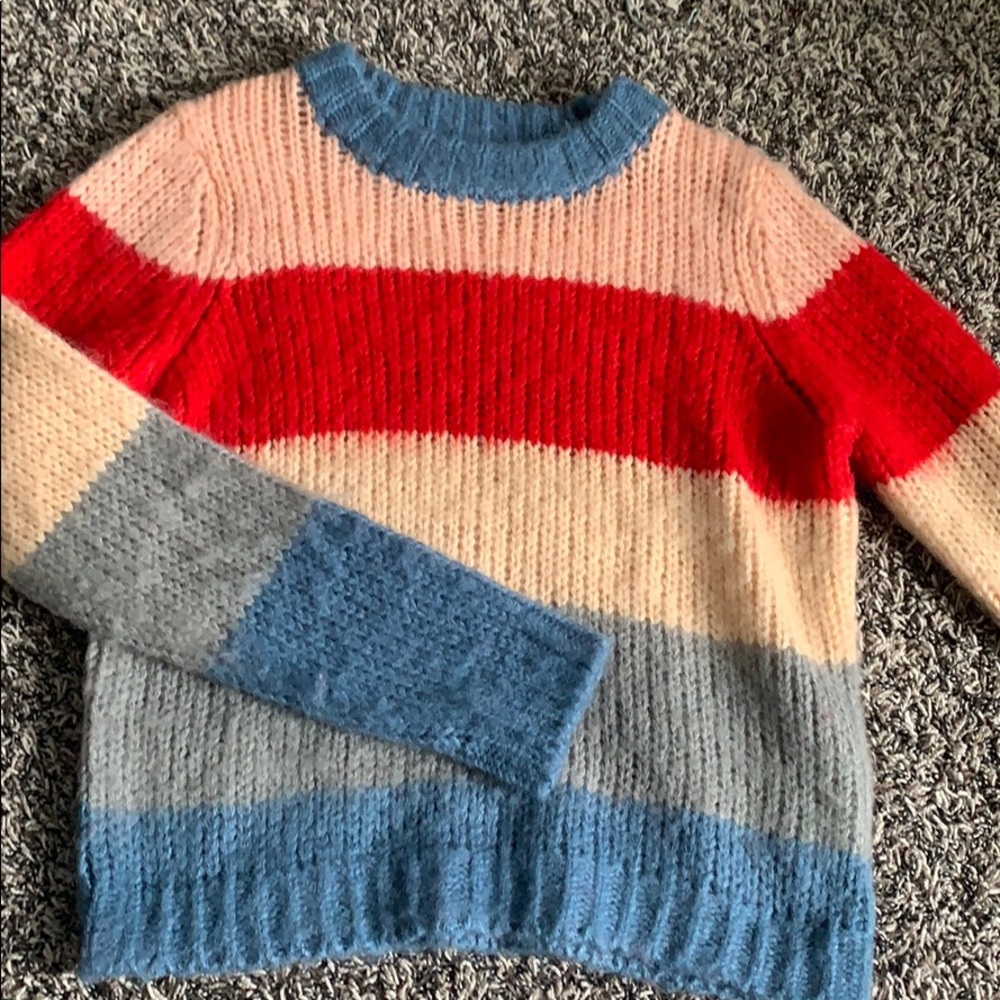 striped sweater